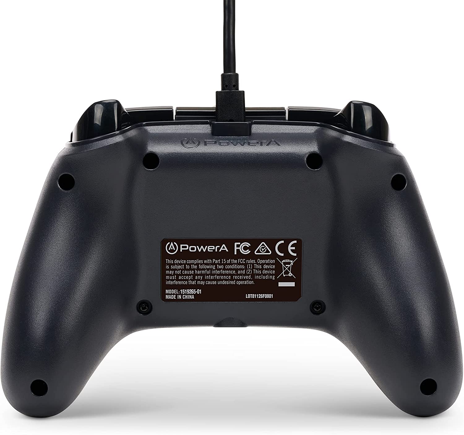 PowerA Wired Controller For Xbox Series X|S - Black, Gamepad, Wired Video Game Controller, Gaming Controller, Works with Xbox One (Xbox Series X