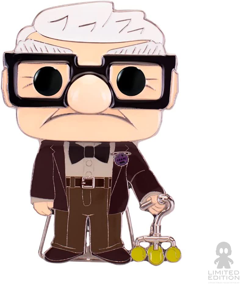 Funko Large Pop! Enamel Pin - Carl Fredricksen - Disney Pixar: UP - CARL - Disney Pixar: up Enamel Pins - Cute Collectable Novelty Brooch - for Backpacks & Bags - Gift Idea - Movies Fans