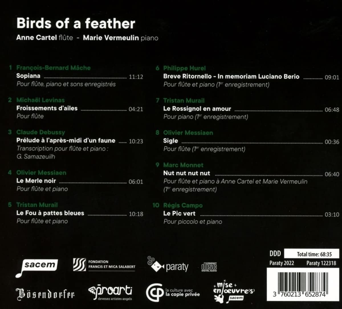 Birds of a Feather (Flute & Piano)