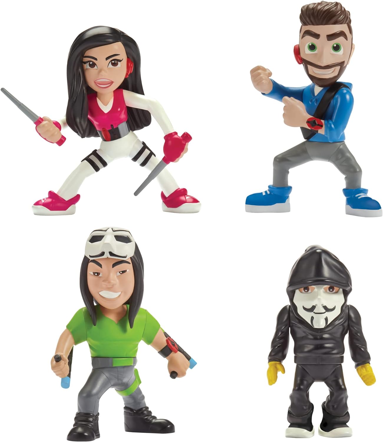 SPY NINJAS 4-FIGURE PACK (PZ FUNF/VY/DANIEL/MELVIN) (41131CO) Single