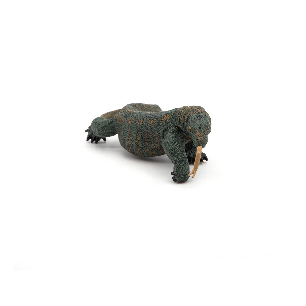 PAPO Wild Animal Kingdom Komodo Dragon Toy Figure, Green (50103)