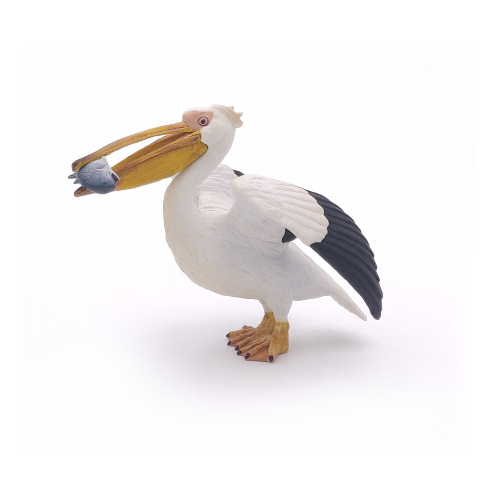 PAPO Marine Life Pelican Toy Figure, Black/White (56009)