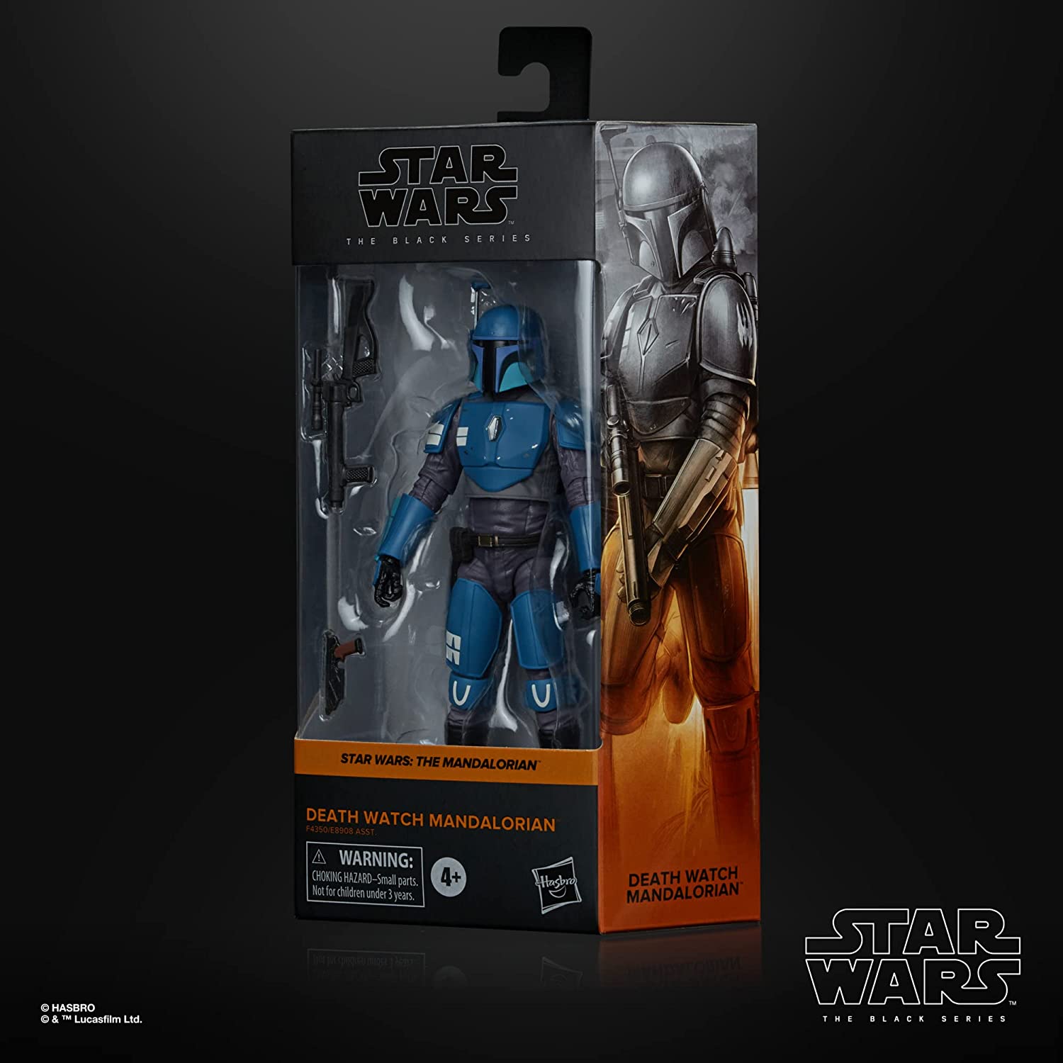 STAR WARS The Black Series Death Watch Mandalorian Toy 6-Inch-Scale The Mandalorian Collectible Action Figure, Kids Ages 4 and Up Modern