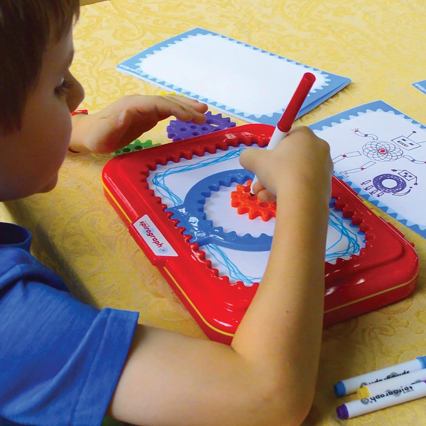 Deluxe Spirograph, Multicolor, One Size (SP302)
