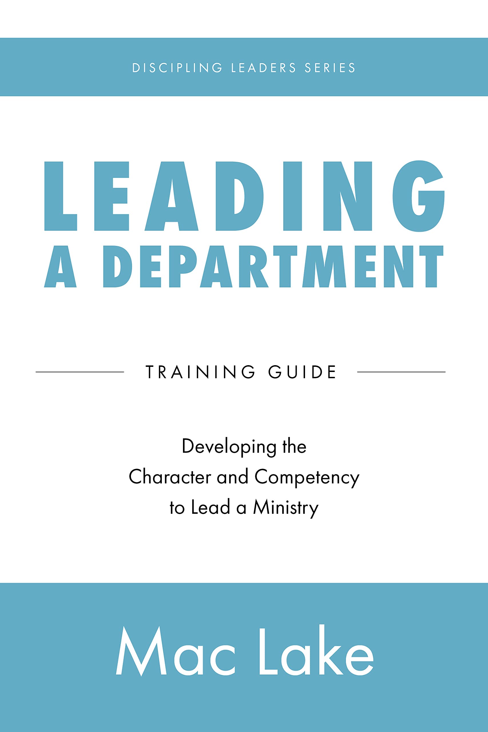 Leading a Department