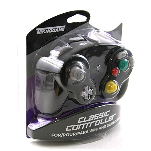 Teknogame Gamecube Controller Black