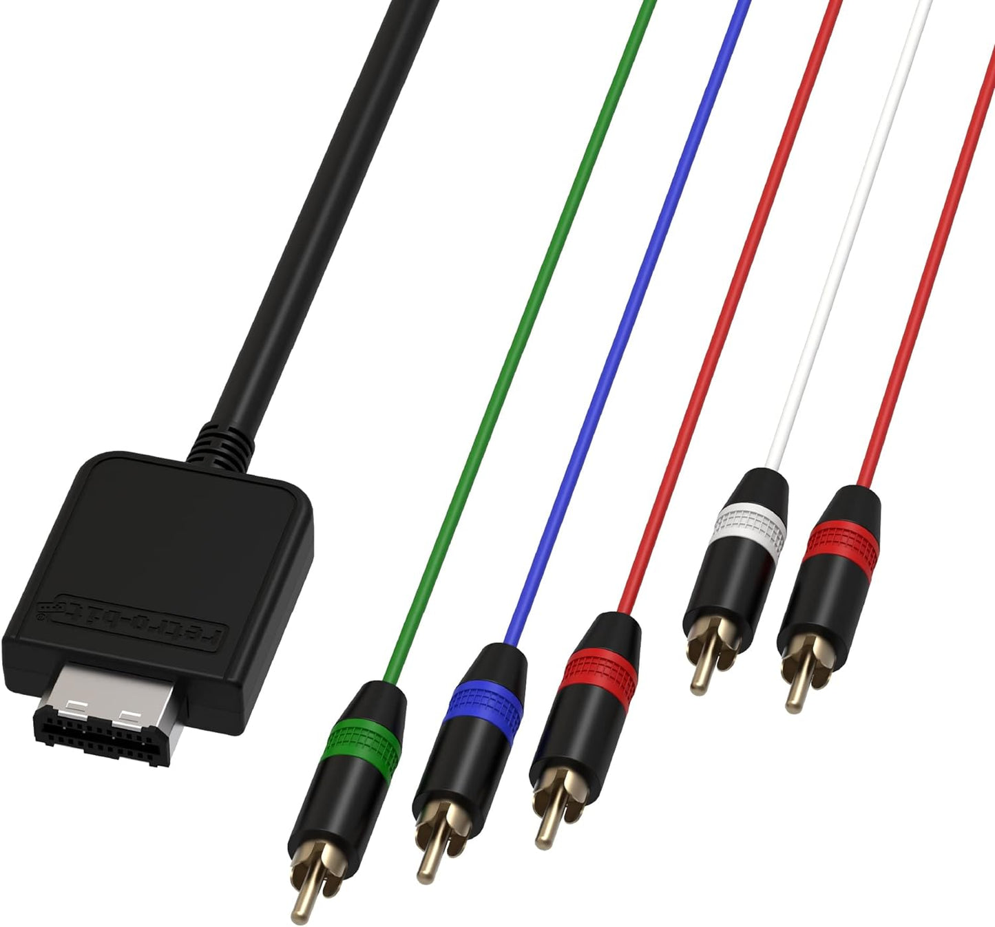 Retro-Bit Retro Prism Component Cable for Gamecube (Electronic Games