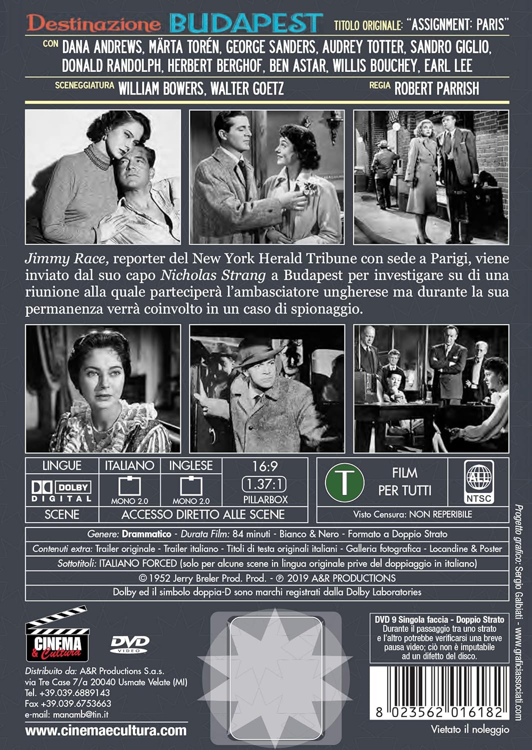Destinazione Budapest (1952)