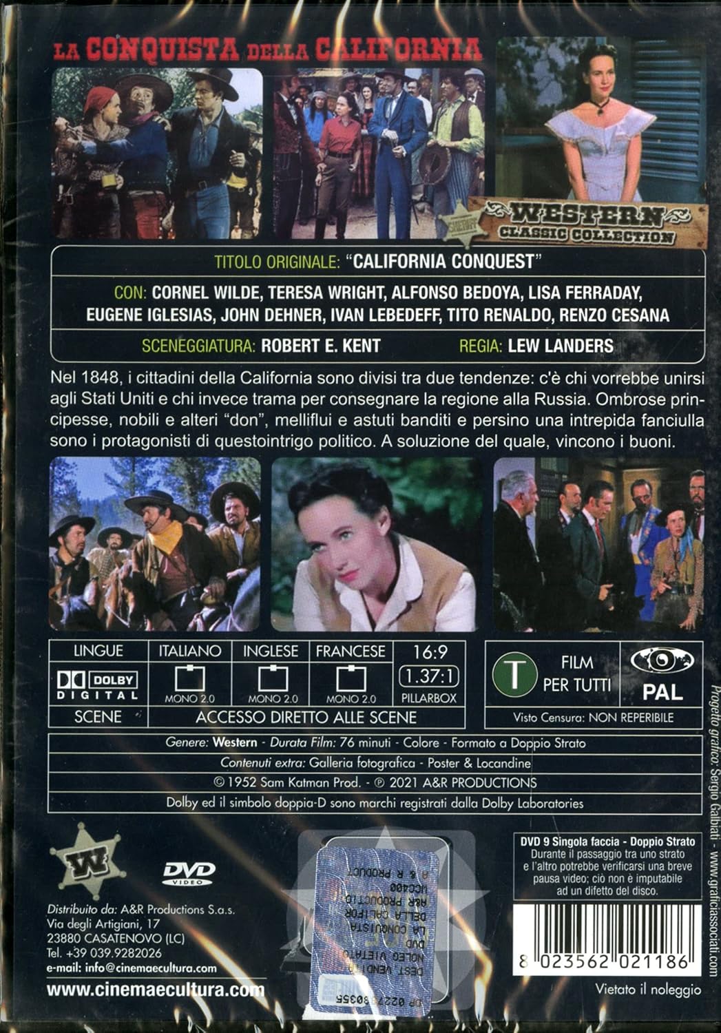 La Conquista Della California (1952