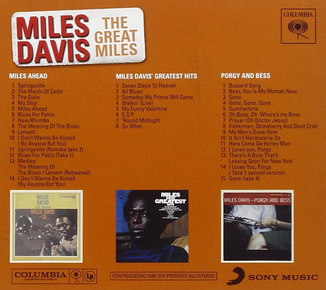 The Great Miles (Box Original Columbia Jazz Classics) [1 MER