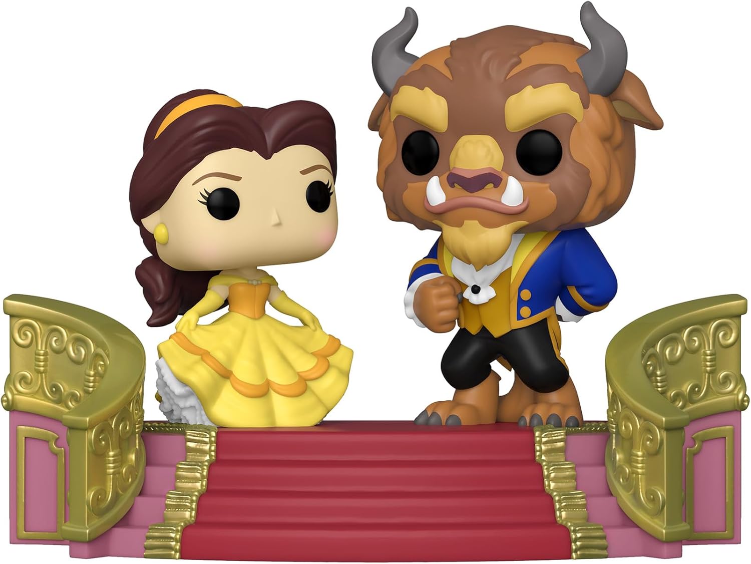 Funko POP! Moment: Disney - Beauty and the Beast - Formal Belle & Beast - Beauty and the Beast - Collectable Vinyl Figure - Gift Idea - Official Merchandise - Toys for Kids & Adults - Movies Fans