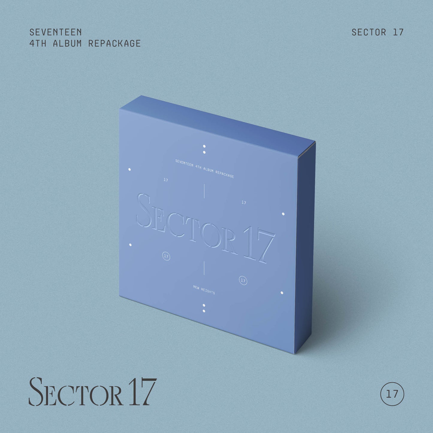 SEVENTEEN 4th Album Repackage 'SECTOR 17' (NEW HEIGHTS Ver.)