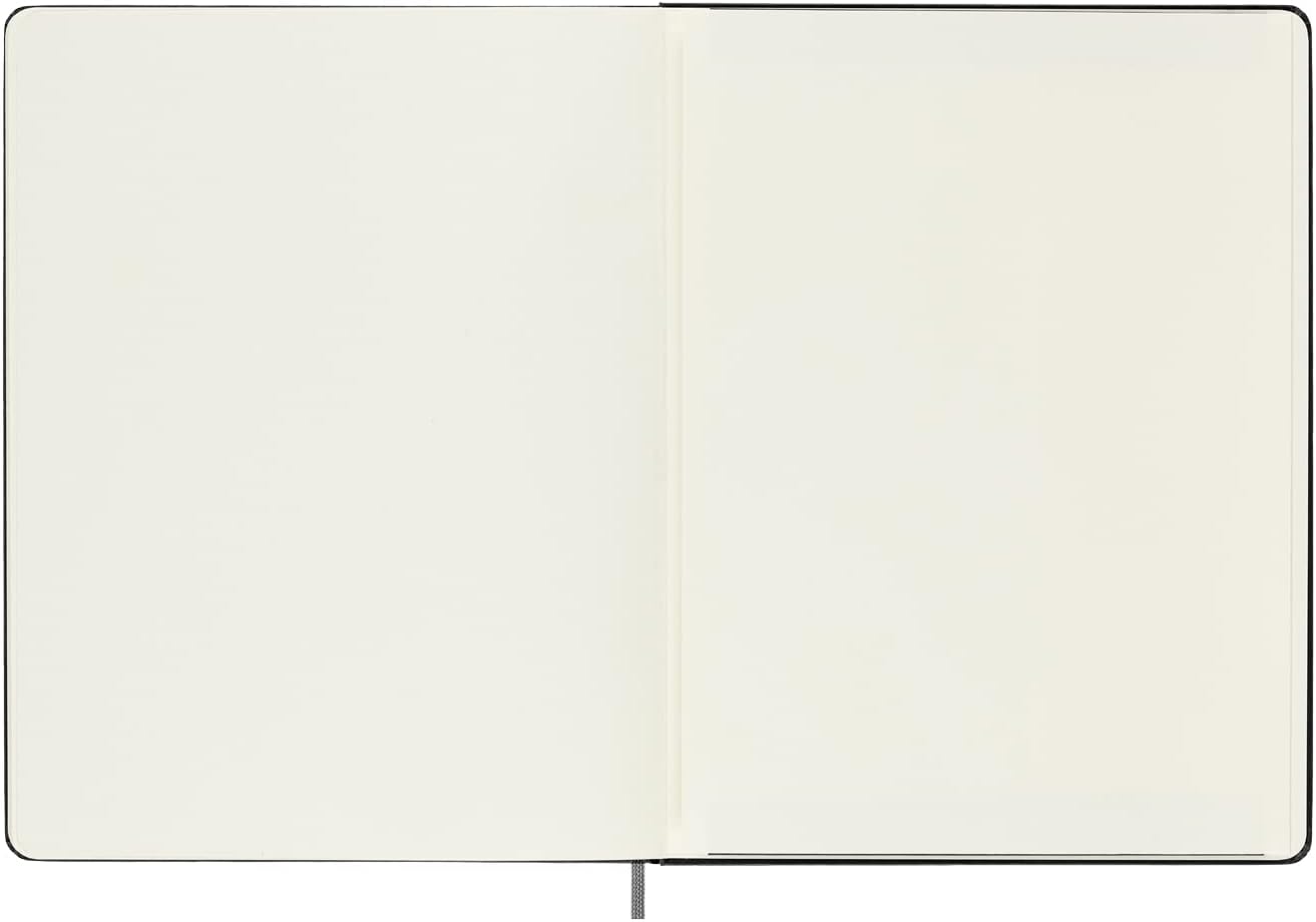Moleskine Smart Notebook, Smart Writing System, Digital Notepad with Hard Cover, Ruled Pages and Elastic Closure, Size Extra Large 19 x 25 cm, Colour
