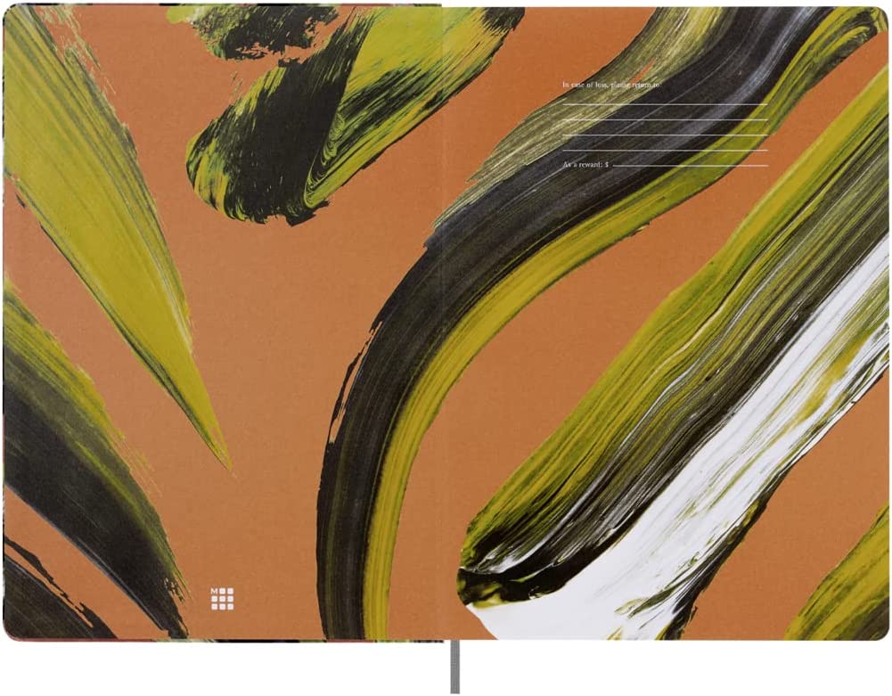 Moleskine Lined Notebook and Collector's Box Year of the Tiger 2022, Hard Cover and Elastic Closure, Limited Edition, Orange Colour Year of the Tiger, A4 Format, 192 Pages