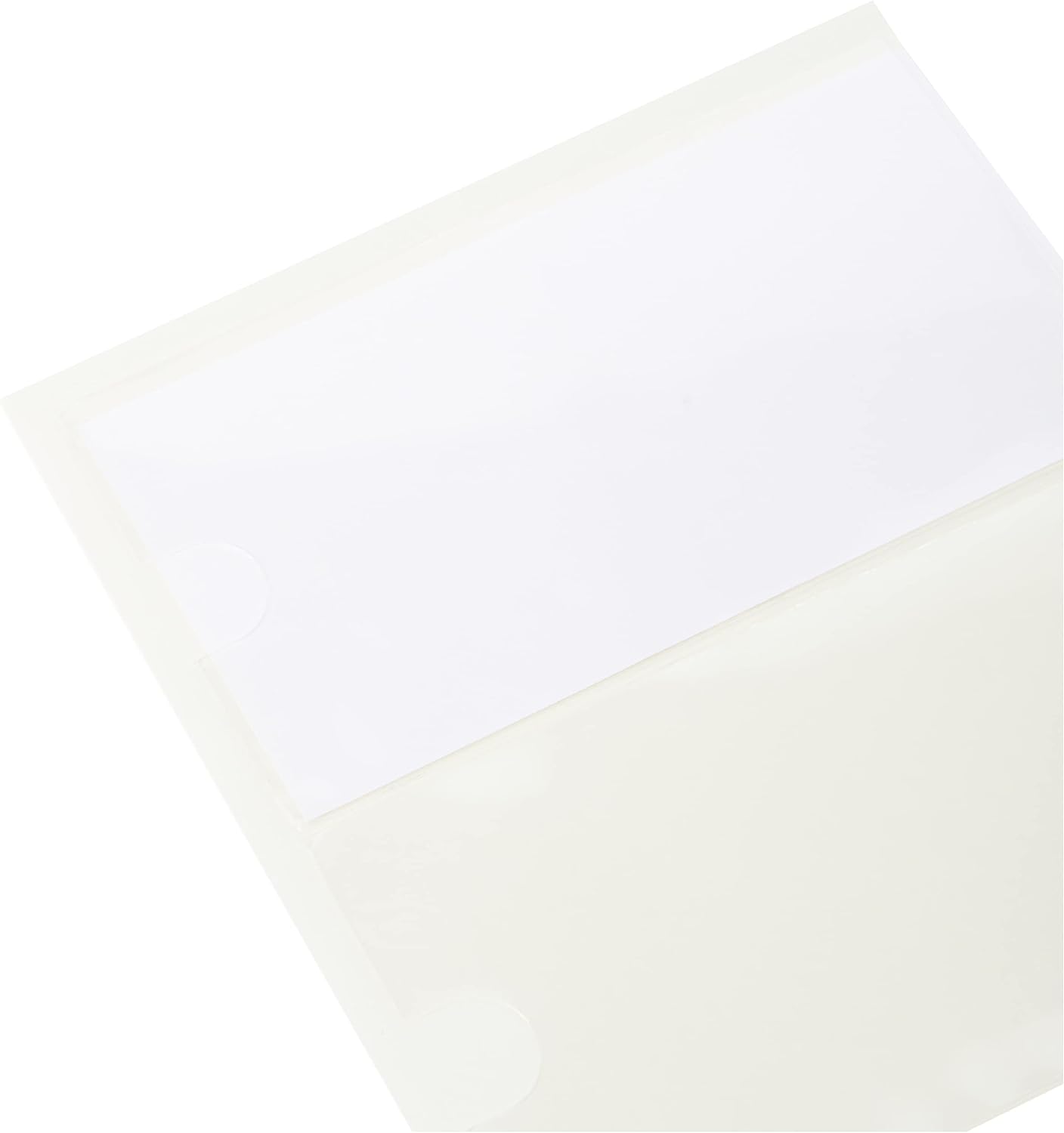 3L Label Polypropylene Self Adhesive Holders, 55mm x 102mm, Pack of 6
