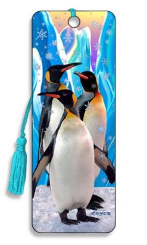 3D Bookmark - Penguins 'Snowflake' - Cheatwell Games