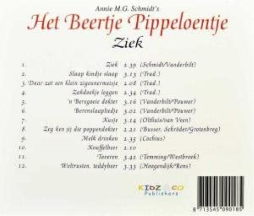 Beertje Pippeloentje Ziek