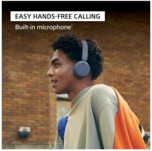 Sony WH-CH520 Wireless Bluetooth Headphones - up to 50 Hours Battery Life with Quick Charge, On-ear style
