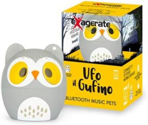 XBTPET Bluetooth Musi Pet Wireless Bluetooth 4.2 Rechargeable Speaker (Owl