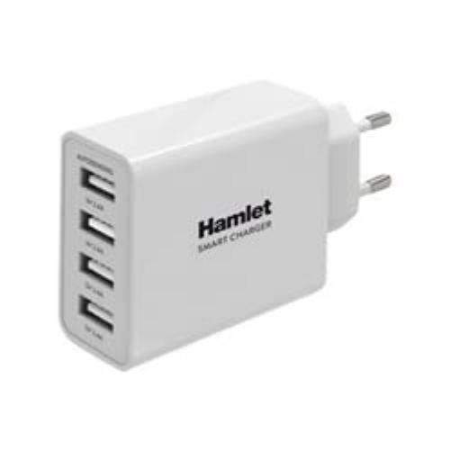 Alimentatore Parete 4X Usb 5V 25W