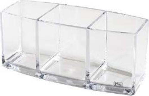 Bicchiere Portapenne 3 Scomp. Trasp