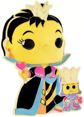 Funko Pop! Large Enamel Pin Disney Alice: Queen Of Hearts and King - Alice In Wonderland Enamel Pins - Cute Collectable Novelty Brooch - for Backpacks & Bags - Gift Idea - Movies Fans
