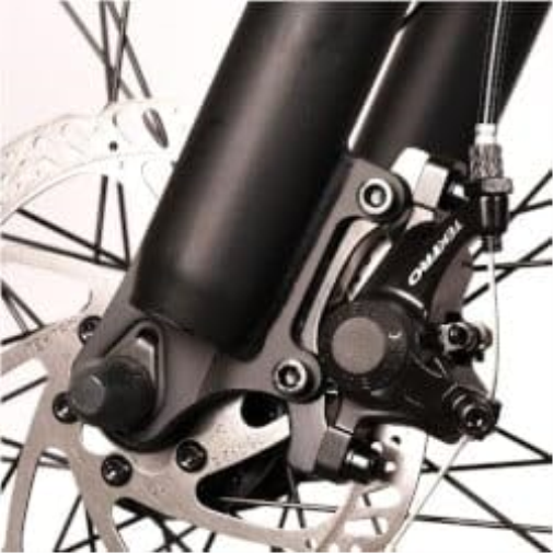 PINZA FRENO ANTERIORE + DISCO 160 MM 6 FORI - Per eBike Nilox X6/X6 PLUS