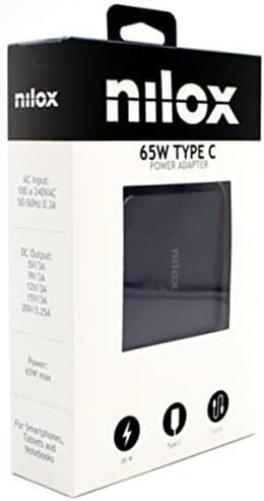 Nilox Charger 65 W Universal Adapter Automatic Type C