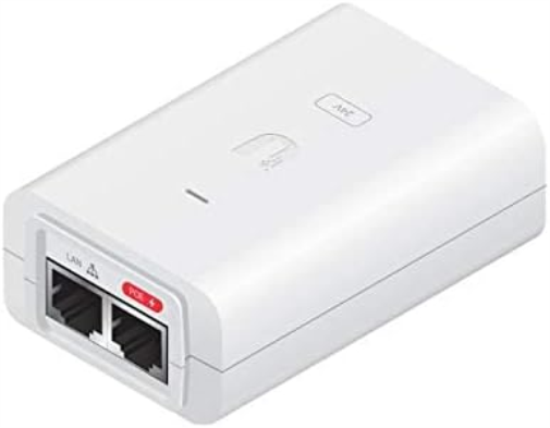 Ubiquiti POE adapter, white (POE-24-12W) , POE 24-12W-WH