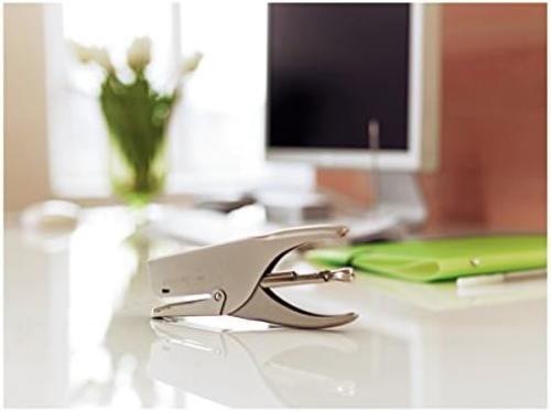 Rapid S21 Stapling Pliers, 30 Sheet Capacity, Uses No. 21 Staples, Super Flat Clinch Stapling, Metal, Chrome, 24812606