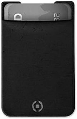 Celly card slot with adhesive