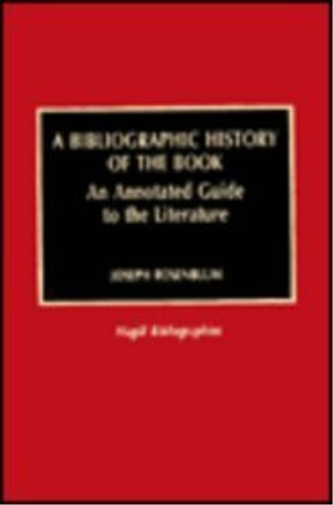 A Bibliographic History of the Book