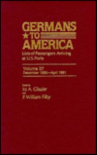 Germans to America, Dec. 1, 1880-Apr. 14, 1881