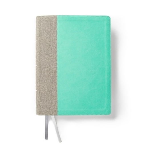 CSB Lifeway Women's Bible, Gray/Mint LeatherTouch