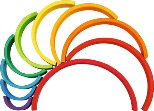 GOKI - Rainbow building blocks - (58478
