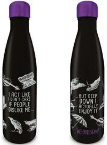 MERCREDI - I Act like i don't care if people ... - Bouteille en métal