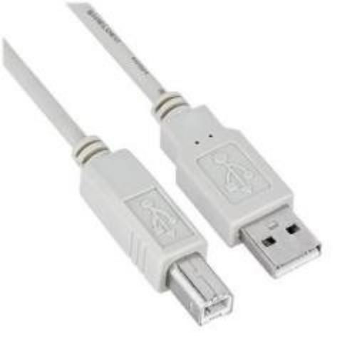 Nilox nx090301113 – USB 2.0 Cable, USB A, USB B Grey