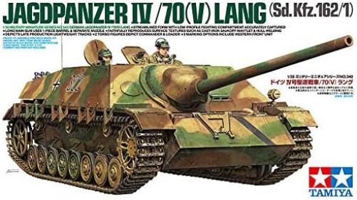Tamiya Kit Modello -Carrello Armada Jagdpanzer IV / 70V Lang SD.Kfz.162/1 - Scala 1:35 - TA35340