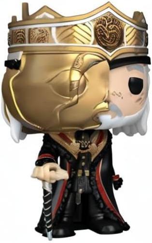Funko POP! TV: House Of the Dragon - Masked King Viserys Targaryen - 1/6 Odds for Rare Chase Variant - Collectable Vinyl Figure - Gift Idea - Official Merchandise - Toys for Kids & Adults