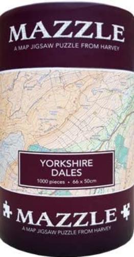 Yorkshire Dales Mazzle (Map Jigsaw Puzzle