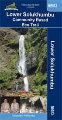 Lower Solukhumbu 1:125,000 Community Based Eco Trail NE513