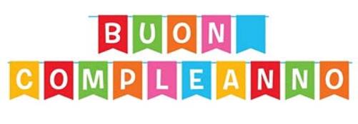 Terminal Happy Birthday Card Banner Multicolour Q. Banner Comp. 15 Car Flags