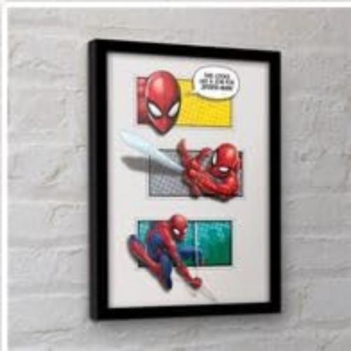 Pyramid International SPIDER-MAN (LOOKS LIKE A JOB) BREAKOUT COLLECTOR PRINT (FRAMED