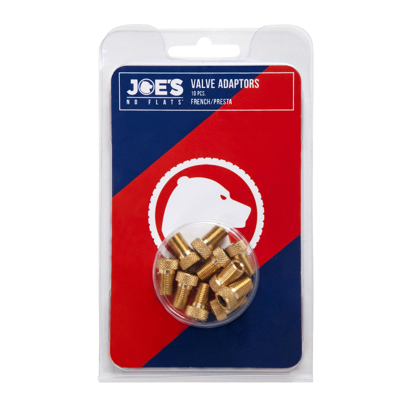 Joe's No Flats Presta Valve Adaptor (10Pcs)