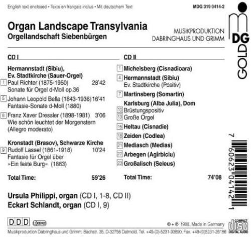 Orgellandschaft Siebenbürgen