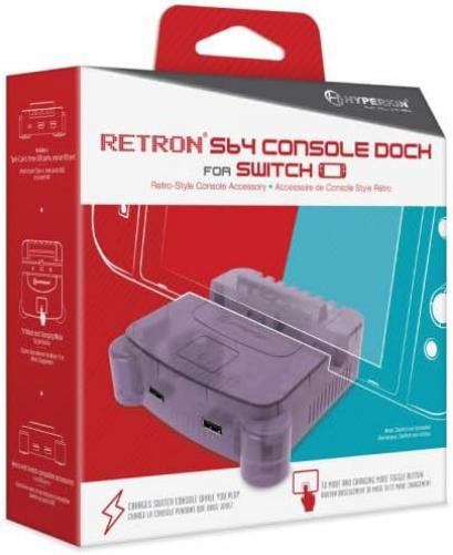 Hyperkin: RetroN S64 Console Dock for Nintendo Switch (Purple