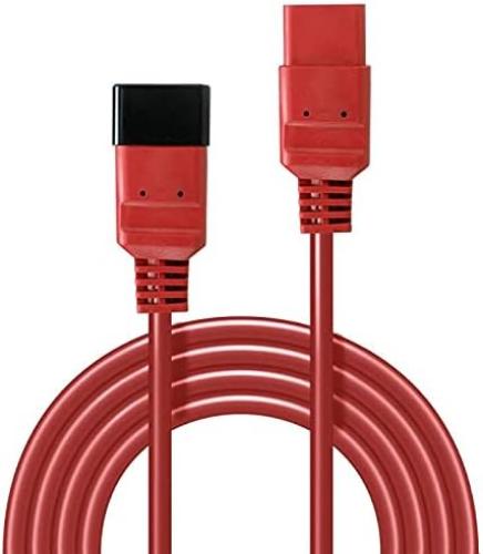 LINDY 1m IEC C19 to C20 Extension Cable