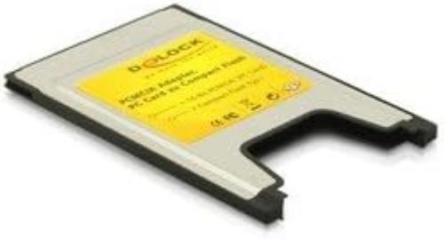 DeLOCK MR000066 PCMCIA Card Reader for Compact Flash Cards - Black