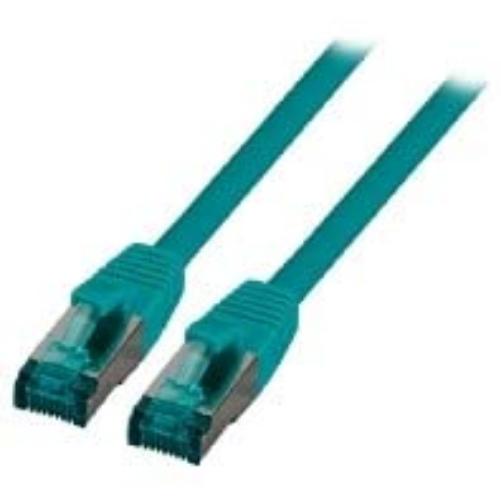 EFB RJ45 Patchkabel S/FTP, Cat.6A, LSZH, 1.5m, gru