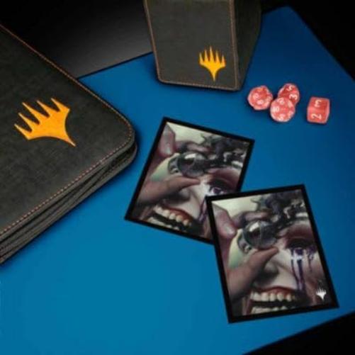 Ultra PRO - Modern Horizons 3 Jet Medallion 100ct Deck Protector Sleeves for Magic: The Gathering, Protective Premium Collectible Trading Card Sleeve Game Accessory